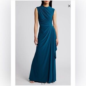 Betsy & Adam Teal Dress